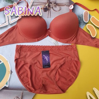 Sabina เสื้อชั้นใน มีโครง รหัส HBPW1006 สีส้ม 34A 34B 34C 36C