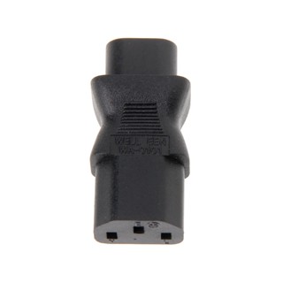 อะแดปเตอร์แปลงปลั๊กไฟ CAPA IEC 320 C13 3-Pin Female To C8 2-Pin Male