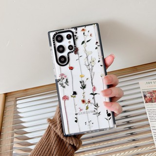 【แพลนท์และดอกไม้】Casetify เคสโทรศัพท์มือถือแบบนิ่ม TPU กันกระแทก ลายแฟชั่น คุณภาพสูง สําหรับ Samsung s23ultra s23 s22+ s22ultra s21 21+ s21ultra s20 s20+ s20ultra