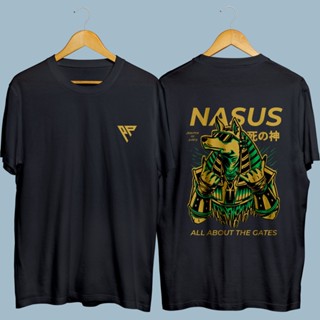 T shirt  for men❇League of Legends Nasus | Pimped Pixels Cotton Tshirt_01