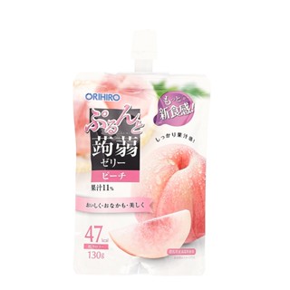 โอริฮิโระเจลลี่รสพีช JELLY 130 กรัมORIHIROPEACH 130 G.