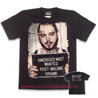 [S-5XL] เสื้อยืด postmalone posty เสื้อวง post malone posty