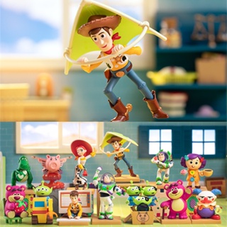 ★Hgtoys★ [Optional] [ ] กล่องปริศนา ตุ๊กตาดิสนีย์ Popmart Pixar Toy Story ของเล่นสําหรับเด็ก