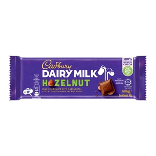 แคดเบอรีแดรีมิลค์ฮาเซลนัท DAIRY 90 กรัมCADBURYMILK HAZELNUT 90G.