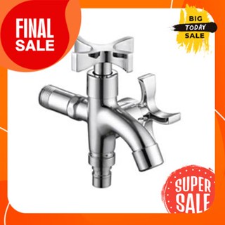 Two-way floor faucet EIDOSA model EI 5562562 chrome