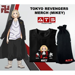 เสื้อยืดผู้ชาย90 - เสื้อยืด Unisex ท็อปส์ซู Mikey Chibi โตเกียว Revengers สินค้าชายและหญิงเสื้อผ้าต