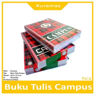 Buku Tulis Campus isi 36 Lembar - Pack