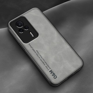 เคสโทรศัพท์หนัง PU TPU แบบนิ่ม กันกระแทก สําหรับ Redmi K60E 5G