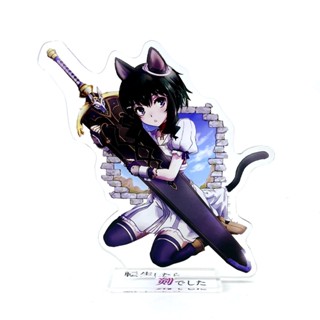 Tensei shitara Ken deshita Reincarnated as a Sword Fran Shishou โมเดลฟิกเกอร์อะคริลิค ที่วางจานเค้ก ท็อปเปอร์ อนิเมะ