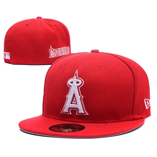 หมวกลําลอง ผ้าฝ้าย ปักลาย Los Angeles Angels of Anaheim แฟชั่นฤดูร้อน สําหรับผู้ชาย และผู้หญิง