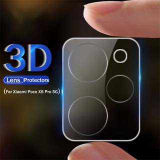 3D Curved Camera Protector Tempered Glass Cover For Xiaomi Poco X5 Pro 5G Lens Protect Case