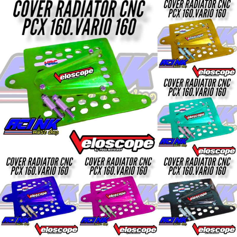 ฝาครอบ RADIATOR HRC VARIO PCX 160 ใหม่ / ฝาครอบหม้อน้ํา HRC PCX 160 ใหม่