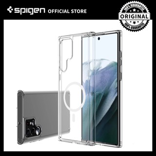 Spigen Ultra Hybrid เคสที่ชาร์จไร้สาย แบบแม่เหล็ก สําหรับ Samsung Galaxy S23 Plus S23 Ultra S23+