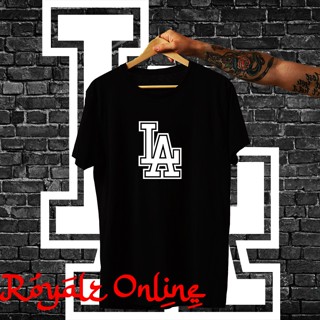 LA Iconic Logo Vinyl Front Print (Unisex For Men And Women)_1