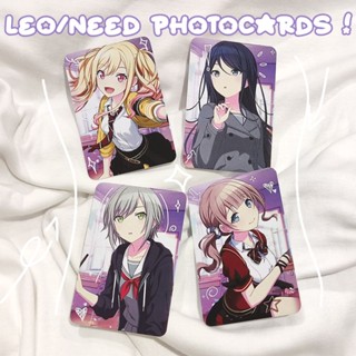 โฟโต้การ์ด Leo/need (saki,ichika,shiho,honami) | Sekai โครงการ