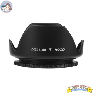 เลนส์ฮู้ด 58 มม. เมาท์สกรู รูปดอกไม้ สําหรับกล้อง Canon HOOD อุปกรณ์เสริมกล้อง Canon DC-SN HOOD