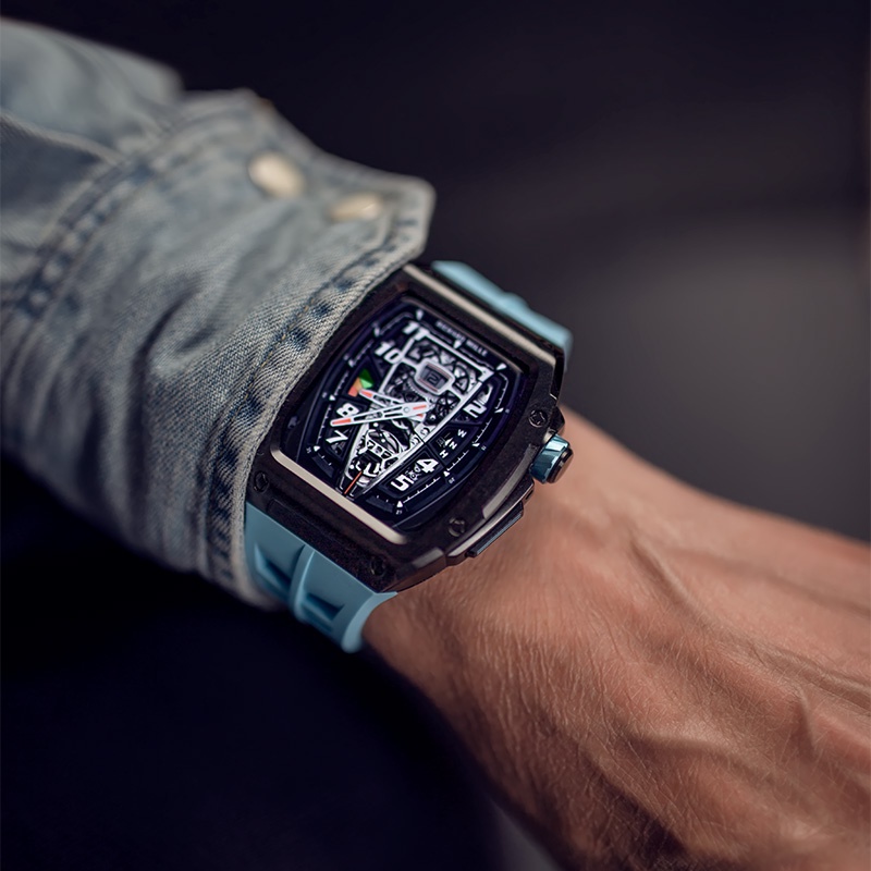 🔥🔥ส่งเร็ว◐✽☞Benyiyoupin iwatch ดัดแปลงสายรัด Richard เหมาะสำหรับ AppleWatch Apple Watch เคสโลหะ