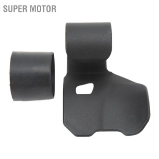  Super Motor ที่ยึดคันเร่งรถจักรยานยนต์ Universal Nylon 66 สีดำออกแบบตามหลักสรีรศาสตร์ด้ามจับควบคุมส่วนที่เหลือสำหรับการปรับเปลี่ยน