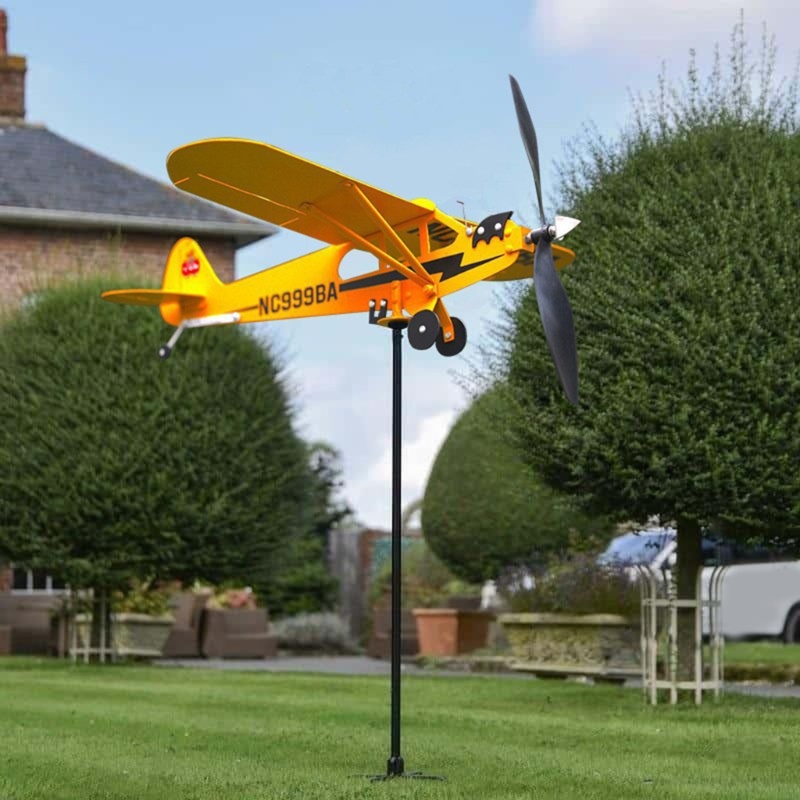 Sup Weather Vane สําหรับ Garden Plane Wind Vane ตกแต่ง Wind Spinner