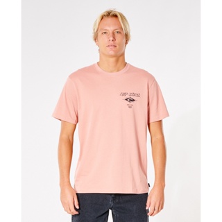 RIP CURL   เสื้อยืด CTESS9 FADE OUT ICON TEE A22_04