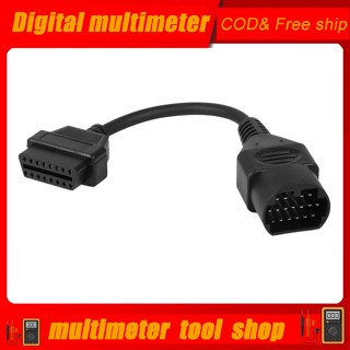 เครื่องสแกนเนอร์วินิจฉัยสายเคเบิ้ล Mazda Ford Ranger 17pin to 16pin OBD ODB2