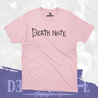 Death Note - Notebok Text Logo Shirt_01