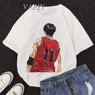 Harajuku Aesthetic Tops SLAM DUNK Tshirt 2021 New Summer Fashion Japan Female T Shirt_09