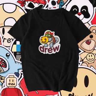 drew tshirt series H cotton asia size cotton Unisex 7colour #FreeShippingShopee #COD_03