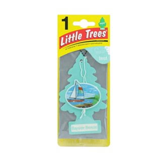 HOMEHAP LITTLE TREES แผ่นน้ำหอมปรับอากาศ กลิ่น Bayslde Breeze น้ำหอม น้ำหอมปรับอากาศ น้ำหอมดับกลิ่น