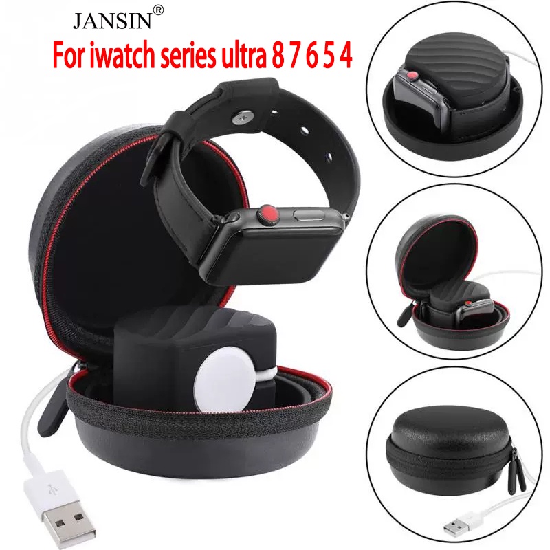 ที่วาง iwatch series ultra 8 7 กระเป๋าเก็บนาฬิกาข้อมือ แบบพกพา สำหรับ iwatch series 8 7 45มม 41มม 49มม นาฬิกา สมาร์ทวอช
