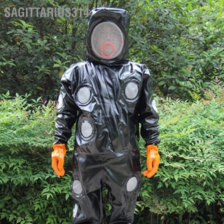 Sagittarius314 Bee Keeping Suit Veil Fabric Breathable Anti Hornet ผ้าป้องกันพร้อมถุงมือสำหรับผู้เลี้ยงผึ้ง