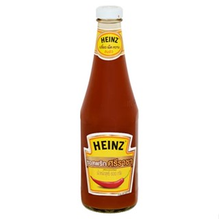 ไฮนซ์ซอสพริกศรีราชา SAUCE 600กรัมHEINZ CHILLISRIRACHA 600G.