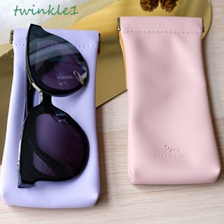 Twinkle1 เคสแว่นตาหนัง แบบพกพา แฟชั่น สําหรับผู้ชาย และผู้หญิง