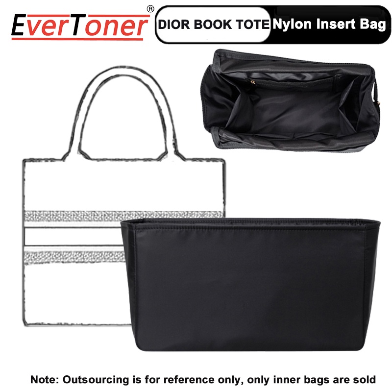 Evertoner กระเป๋าถือ กระเป๋าเครื่องสําอาง ผ้าไนล่อน แบบพกพา สําหรับผู้หญิง