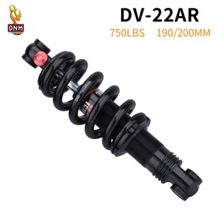 DNM DV-22AR MTB ไฮดรอลิกด้านหลังช็อก190มิลลิเมตร200มิลลิเมตรจักรยานเสือภูเขาน้ำมันความดันฤดูใบไม้ผลิโช๊คอัพปรับ D Amping สกูตเตอร์ระงับ