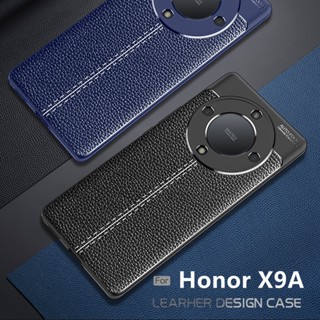 ใหม่ เคสโทรศัพท์หนัง TPU นิ่ม กันกระแทก สําหรับ Honor X9 X9A Play 6T 5T Honor Magic 4 3 Pro