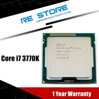 โปรเซสเซอร์ CPU Intel core i7 3770K quad-core 3.5GHz 8MB cache HD 4000 TDP 77W LGA 1155