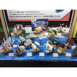 Grand Ship Collection Set (แบบประกอบ) ของแท้ JP แมวทอง - Grand Ship Collection Bandai [โมเดลเรือวันพีช] (16 ลำ)