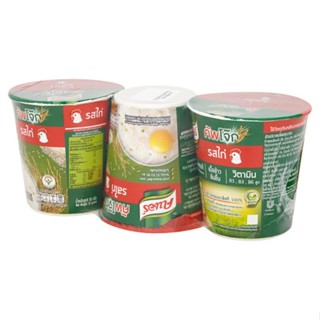 คนอร์คัพโจ๊กรสไก่ 3 35 กรัมแพ็คถ้วยKNORR CUP JOKCHICKENFLAVOUR35G.PACK3