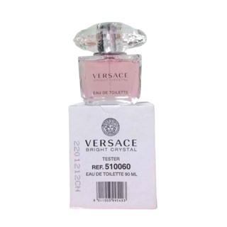 Versace​ bright​ crystal​ edt​ 90​ ml.​ กล่องเทสเตอร์