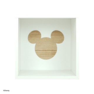 Koncept furniture กล่องโล่ง Disney รุ่น MICKEYCUBE-F สีขาว (35 x 30 x 35 ซม.)