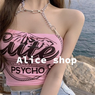 Alice  เสื้อแฟชั่นผญ เสื้อแขนกุด เซ็กซี่ สินค้ามาใหม่  รุ่นใหม่ สวยงาม High quality ทันสมัย A20K0B5 36Z230909