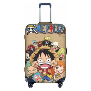 (พร้อมส่ง) ผ้าคลุมกระเป๋าเดินทาง กันน้ํา กันฝุ่น ลาย One Piece Luffy 18 นิ้ว -32 นิ้ว