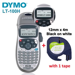 เครื่องทําฉลาก DYMO Letratag LT-100H แบบมือถือ พร้อมเทปฉลาก 1 ชิ้น