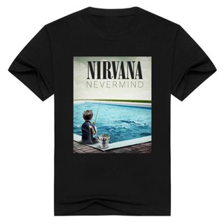 Clothing Summer Harajuku Print T shirt Nirvana Nevermind graphic tees Unisex Oversize tops_03