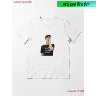 New Sarawat 2gether Essential T-Shirt ผู้หญิง ดพิมพ์ลาย เสื้อยืดผ้าฝ้าย คอกลม cotton แฟชั่น sale Unisex