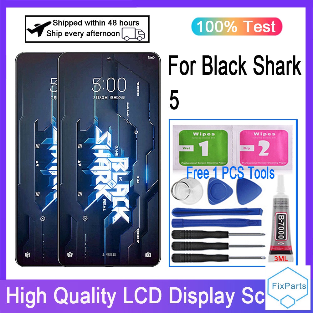 หน้าจอสัมผัส LCD แบบเปลี่ยน สําหรับ Xiaomi Black Shark 5