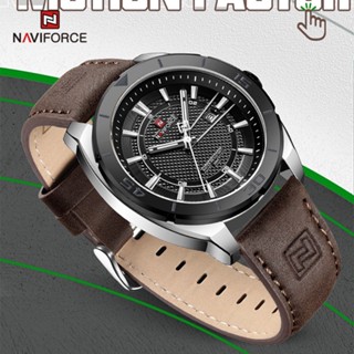 Naviforce 9209 นาฬิกาข้อมือสปอร์ตลําลอง เรืองแสง กันน้ํา สําหรับผู้ชาย