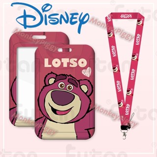 เคสใส่บัตรประจําตัวประชาชน ลายการ์ตูนดิสนีย์ Toy Story LOTSO พร้อมสายคล้อง สําหรับนักเรียน