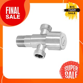 สต๊อปวาล์ว 2 ทาง EIDOSA รุ่น EI 8284243 สีสเตนเลสStop valve 2 way EIDOSA model EI 8284243 stainless color